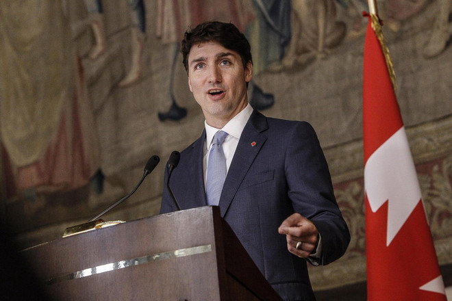 Thủ tướng Canada Justin Trudeau. (Nguồn: EPA/TTXVN) Thủ tướng Canada Justin Trudeau cải tổ nội các lần thứ 3 ảnh 1