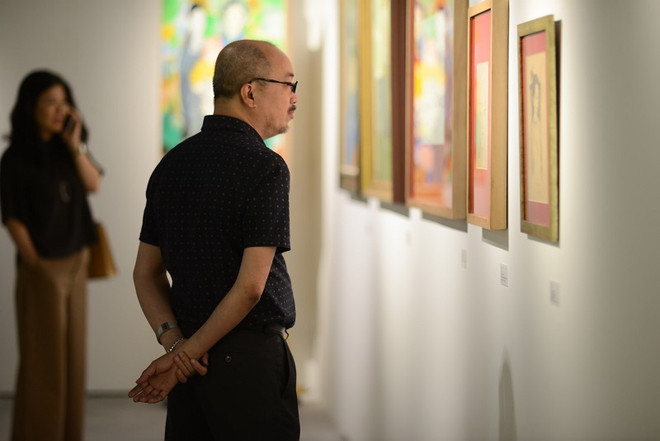 Tận mắt chiêm ngưỡng những tuyệt phẩm của danh họa Lưu Công Nhân ảnh 9