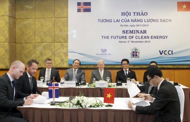 Việt Nam-Iceland hợp tác phát triển các nguồn năng lượng sạch ảnh 1