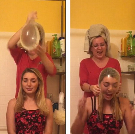 Giới trẻ lại phát sốt với trào lưu đội bao cao su lên đầu ảnh 5