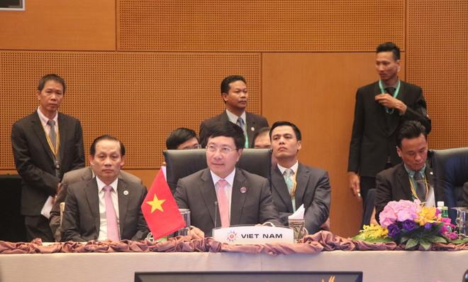 Việt Nam chia sẻ diễn biến phức tạp ở Biển Đông tại các hội nghị ASEAN ảnh 1