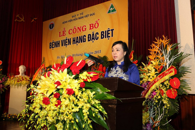 Bệnh viện Hữu Nghị Việt Đức trở thành Bệnh viện hạng đặc biệt ảnh 1