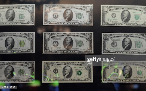 Đồng USD đi xuống trước các số liệu kinh tế ảm đạm ảnh 1