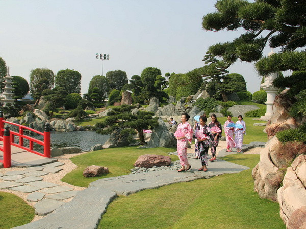 Khai trương Vườn văn hóa Nhật Bản trong lòng TP.HCM ảnh 1