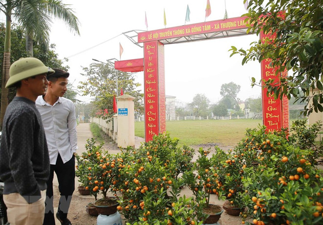 Người dân Đồng Tâm đang chung sức, nỗ lực xây dựng nông thôn mới ảnh 1