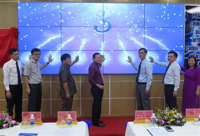 Khai trương Trung tâm điều hành thông minh tỉnh Kon Tum ảnh 1