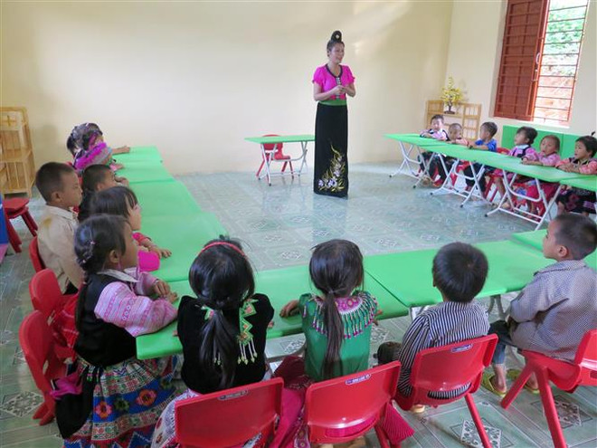 Chính sách phát triển giáo dục mầm non, kiên cố hóa trường lớp học ảnh 1