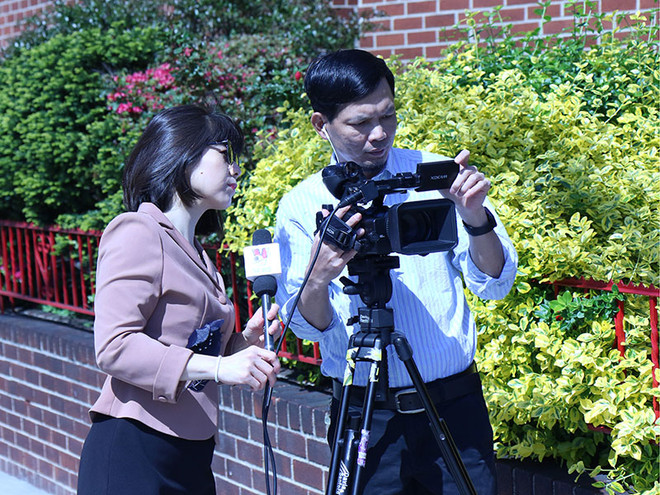 Những chuyến tác nghiệp khó quên trên đất Mỹ của nữ nhà báo TTXVN ảnh 1