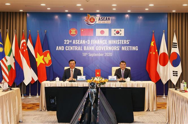 ASEAN+3 cam kết thúc đẩy hợp tác tài chính của khu vực ảnh 1
