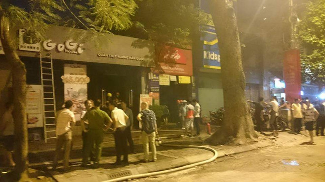 Hà Nội: Cháy tại nhà hàng đồ nướng Gogi House Hai Bà Trưng ảnh 1