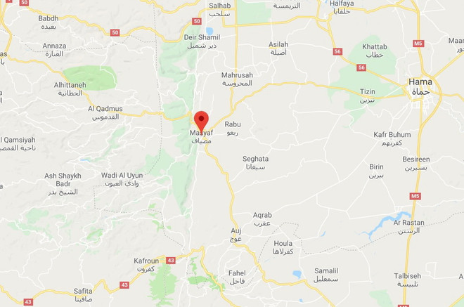 Israel không kích cứ điểm quân sự ở thành phố Misyaf của Syria ảnh 1