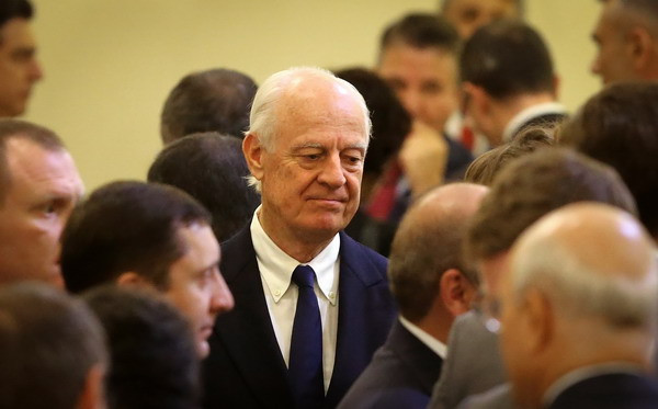 Đặc phái viên Liên hợp quốc kêu gọi nối lại đàm phán về Syria ảnh 1