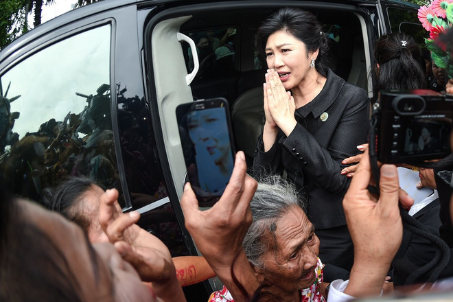 Cảnh sát Thái Lan chính thức xác nhận bà Yingluck đã ra nước ngoài ảnh 1