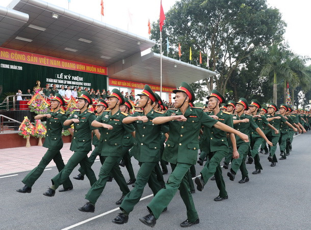 Trung đoàn 209 đón nhận Huân chương Bảo vệ Tổ quốc hạng Ba ảnh 2