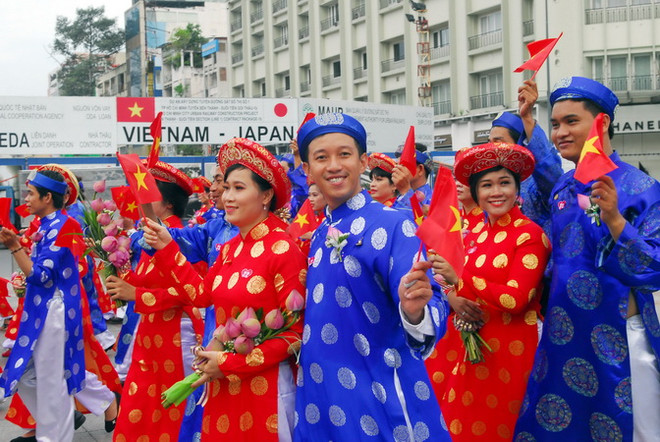 Tổ chức lễ cưới cho 100 cặp đôi trong Ngày Quốc khánh 2/9 ảnh 2