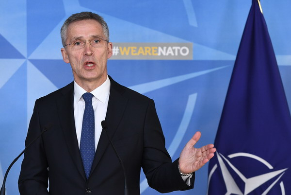 Tổng Thư ký Tổ chức Hiệp ước Bắc Đại Tây Dương (NATO) Jens Stoltenberg. (Nguồn: AFP/TTXVN) Lãnh đạo NATO thăm Thổ Nhĩ Kỳ để thảo luận về cuộc khủng hoảng Syria ảnh 1