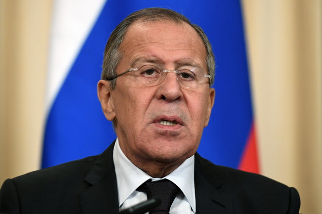 Ngoại trưởng Nga Sergei Lavrov. (Nguồn: AFP/TTXVN) Ngoại trưởng Nga Sergei Lavrov chấp nhận lời mời tới thăm Triều Tiên ảnh 1