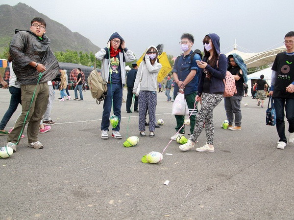 [Photo] Nghệ sĩ Trung Quốc dắt cải đi dạo để chống sự cô đơn ảnh 2