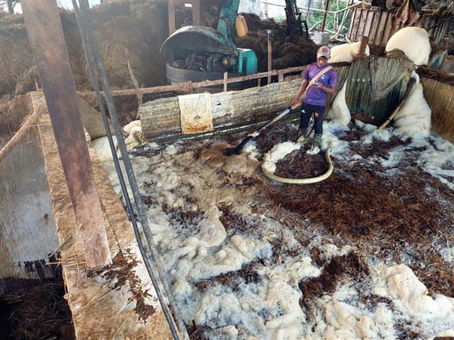 Xử lý cơ sở tái chế giấy gây ô nhiễm, xả thải thẳng ra môi trường ảnh 1