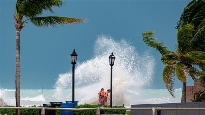 Mỹ ban bố tình trạng khẩn cấp y tế công tại Florida do bão Idalia ảnh 1