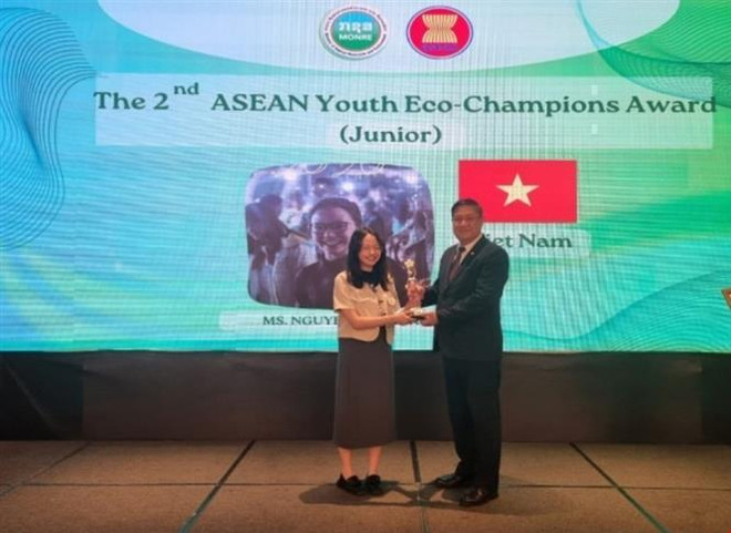 ASEAN vinh danh trường học và nhà sinh thái trẻ của Việt Nam ảnh 2
