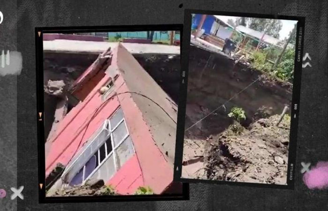 Hố tử thần 'nuốt gọn' nhà thi đấu boxing tại thủ đô Mexico City ảnh 1