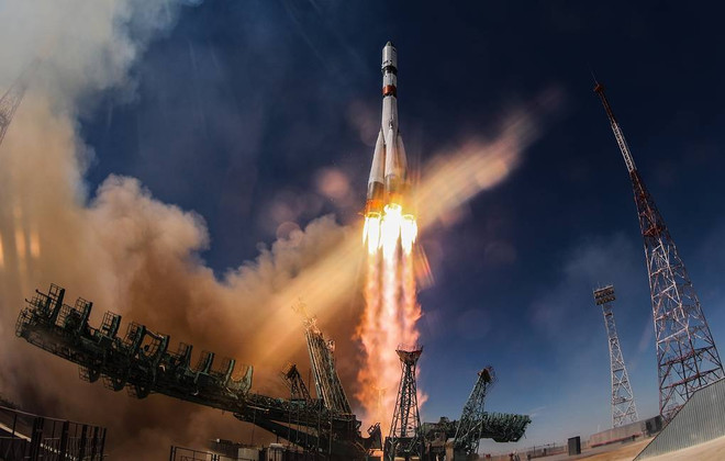 Nga phóng tàu vũ trụ chở hàng Progress MS-24 lên ISS. (Nguồn: TASS) Nga thông báo phóng tàu vũ trụ chở hàng Progress MS-24 lên ISS ảnh 1
