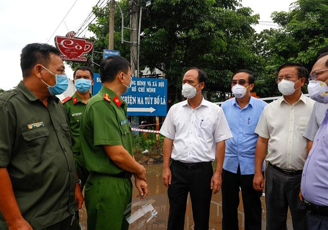 Kiểm tra tình hình phòng chống dịch tại Cơ sở cai nghiện ma túy Bố Lá ảnh 1