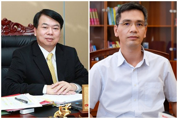 Ông Nguyễn Đức Chi (trái) và ông Võ Thành Hưng được bổ nhiệm giữ chức Thứ trưởng Bộ Tài chính. (Nguồn: danviet.vn) Thủ tướng Chính phủ bổ nhiệm hai Thứ trưởng Bộ Tài chính ảnh 1