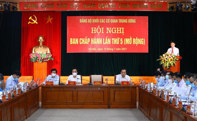 Hội nghị Ban Chấp hành Đảng bộ Khối các cơ quan TW lần thứ 5 mở rộng ảnh 1
