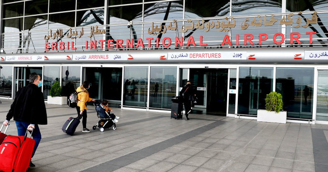Iraq: Sân bay Erbil ở khu vực người Kurd bị tấn công rocket ảnh 1