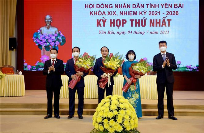 Yên Bái bầu các chức danh chủ chốt HĐND, UBND nhiệm kỳ 2021-2026 ảnh 1