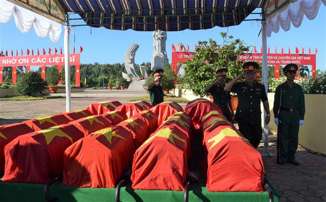 Đồng Tháp tổ chức Lễ truy điệu, cải táng 52 hài cốt liệt sỹ ảnh 2