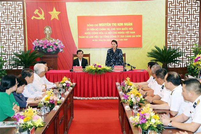 Chủ tịch Quốc hội Nguyễn Thị Kim Ngân làm việc tại Bà Rịa-Vũng Tàu ảnh 1