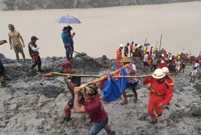 Myanmar truy tố các quan chức liên quan đến vụ lở đất làm sập mỏ ảnh 1