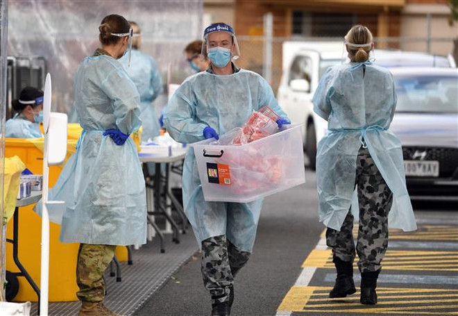 Bang Victoria của Australia ghi nhận số ca nhiễm theo ngày cao nhất ảnh 1