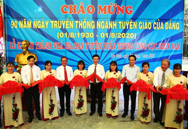 Khánh thành Nhà bia kỷ niệm Ban Tuyên huấn Trung ương Cục miền Nam ảnh 1