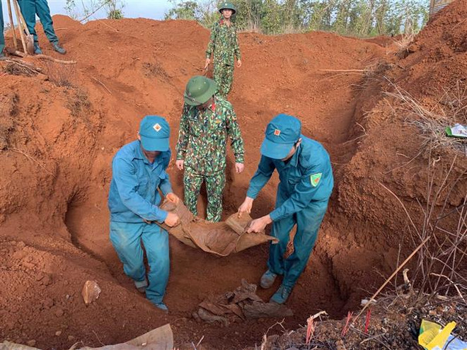 Đắk Nông: Quy tập một hài cốt liệt sỹ tại huyện Tuy Đức ảnh 1