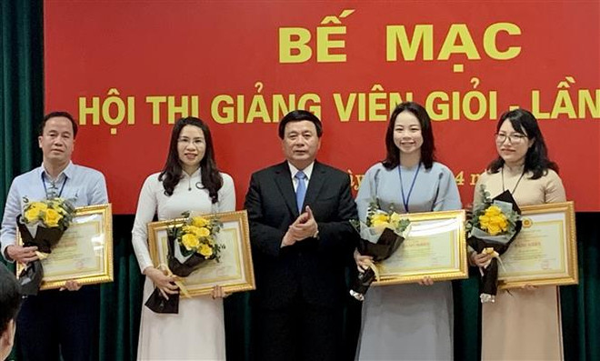Hội thi giảng viên giỏi cấp Học viện Chính trị quốc gia Hồ Chí Minh ảnh 1