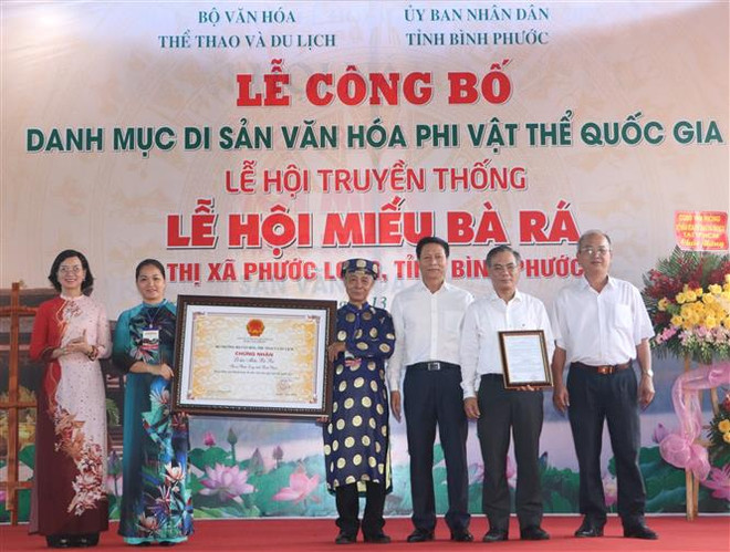 Lễ hội Miếu Bà Rá trở thành Di sản Văn hóa Phi vật thể Quốc gia ảnh 1