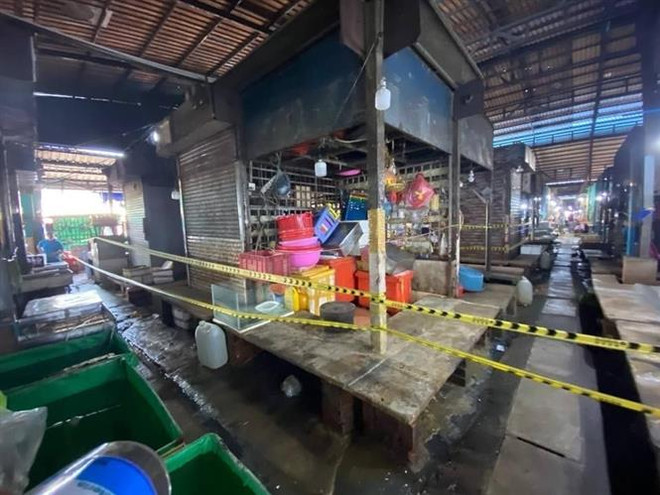 Dịch COVID-19: Campuchia đóng cửa chợ lớn nhất ở Preah Sihanouk ảnh 1