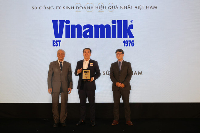 Vinamilk luôn nằm trong top doanh nghiệp niêm yết hàng đầu Việt Nam ảnh 1