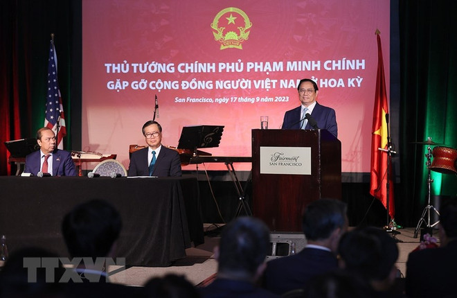 Thủ tướng Phạm Minh Chính gặp gỡ cộng đồng người Việt Nam tại Hoa Kỳ ảnh 2