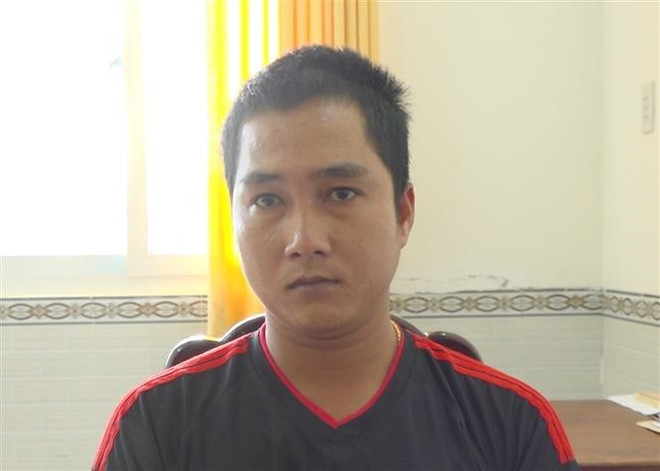 Đối tượng Trần Lộc Ngàn có 1 tiền án, 1 tiền sự về tội trộm cắp tài sản. (Ảnh: TTXVN phát) Bắt giam 2 đối tượng thực hiện hàng loạt vụ cướp trên sông ảnh 2