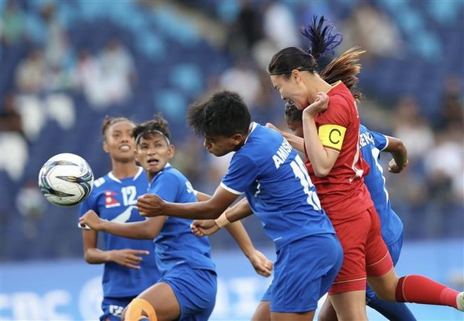 HLV Nepal đánh giá đội tuyển nữ Việt Nam thuộc nhóm hàng đầu châu Á ảnh 1