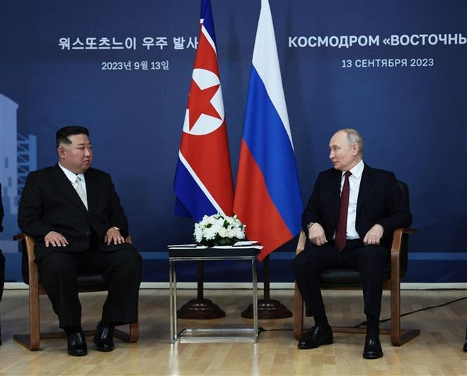 Nga-Triều Tiên đánh giá tích cực về cuộc hội đàm của hai nhà lãnh đạo ảnh 1