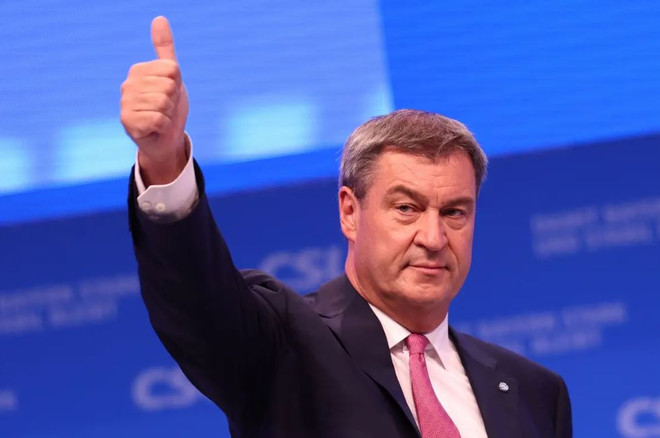 Đức: Ông Markus Söder tái đắc cử chức Chủ tịch đảng CSU ảnh 1