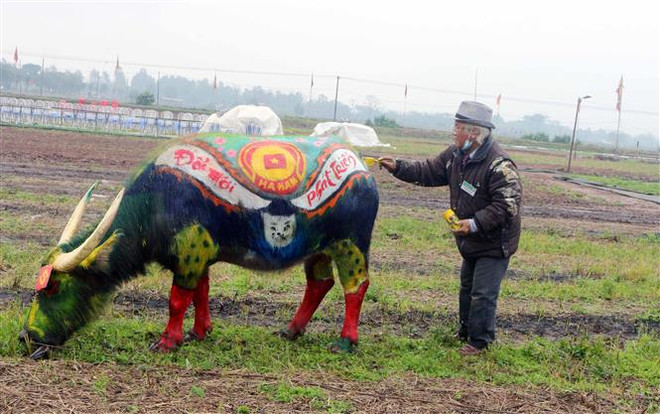 Nét văn hóa độc đáo đầu Xuân của vùng đất Đọi Sơn của tỉnh Hà Nam ảnh 1