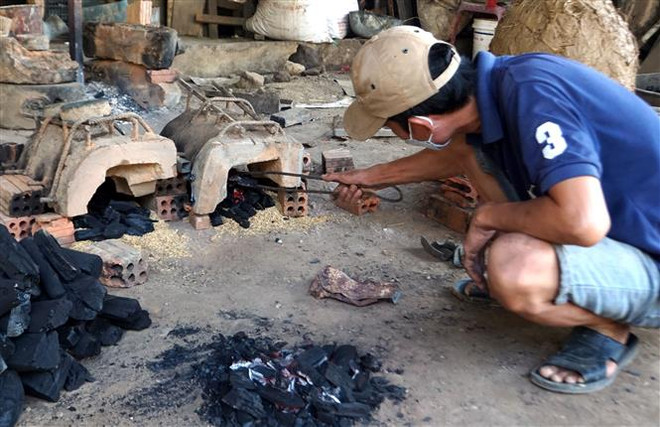 Làng nghề đúc đồng truyền thống 400 năm tuổi ở Quảng Nam ảnh 2