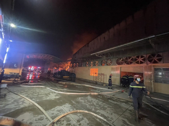 Bình Dương: Hỏa hoạn tại nhà xưởng rộng 3.000m2 của công ty may mặc ảnh 1